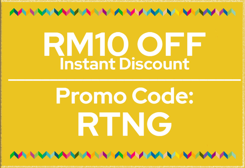 RM10 OFF Instant Discount, Promo Code: RTNG